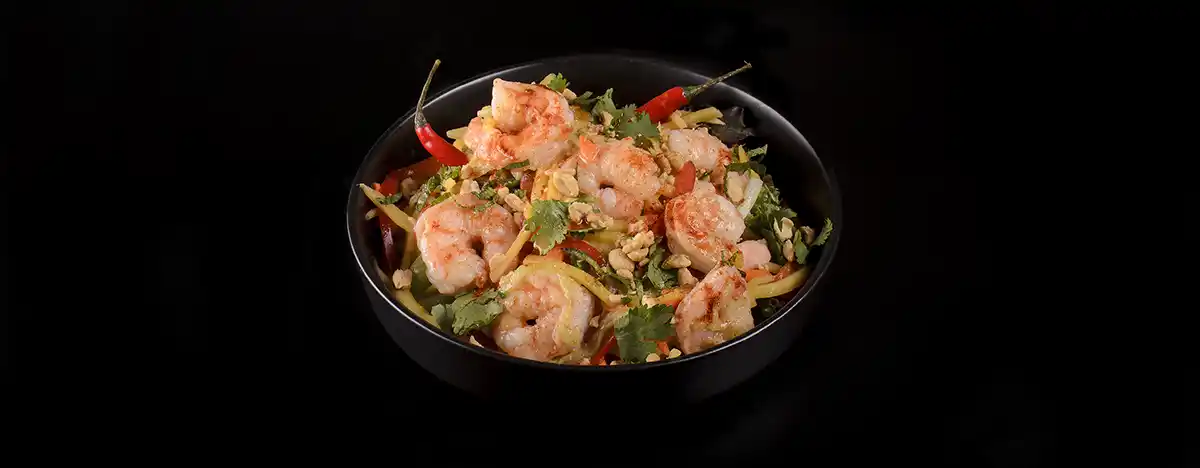 Spicy Thai Mango Shrimp Salad